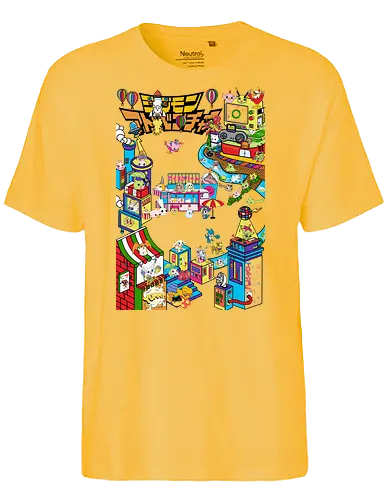 Digital Friends - anime, mon, Digi, adventure - Fairtrade T-Shirt
