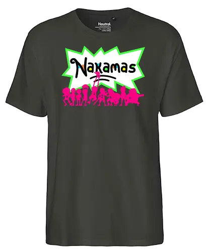 Nakamas - mashup, rugrats, Nakama, one, piece, anime, manga - Fairtrade T-Shirt