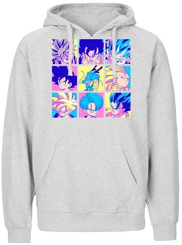 Saiyans - dragon, ball, saiyan, saiyajin, anime, manga - Fairtrade Hoodie