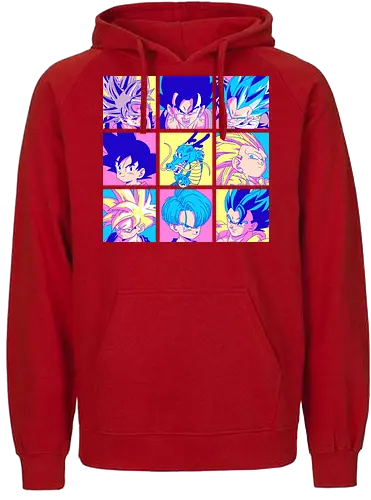 Saiyans - dragon, ball, saiyan, saiyajin, anime, manga - Fairtrade Hoodie