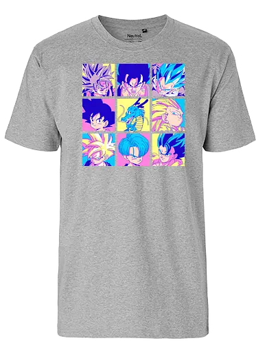 Saiyans - dragon, ball, saiyan, saiyajin, anime, manga - Fairtrade T-Shirt