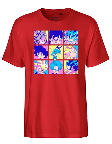 Saiyans - dragon, ball, saiyan, saiyajin, anime, manga - Fairtrade T-Shirt