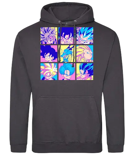 Saiyans - dragon, ball, saiyan, saiyajin, anime, manga - Standard Hoodie