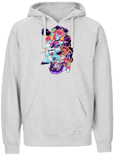 Reliability - digital, monster, joe, Reliability, anime - Fairtrade Hoodie