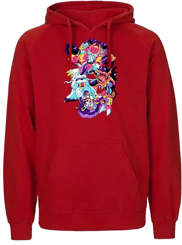Reliability - digital, monster, joe, Reliability, anime - Fairtrade Hoodie