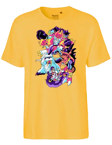 Reliability - digital, monster, joe, Reliability, anime - Fairtrade T-Shirt