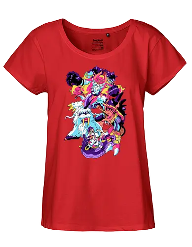 Reliability - digital, monster, joe, Reliability, anime - Fairtrade Girl Shirt