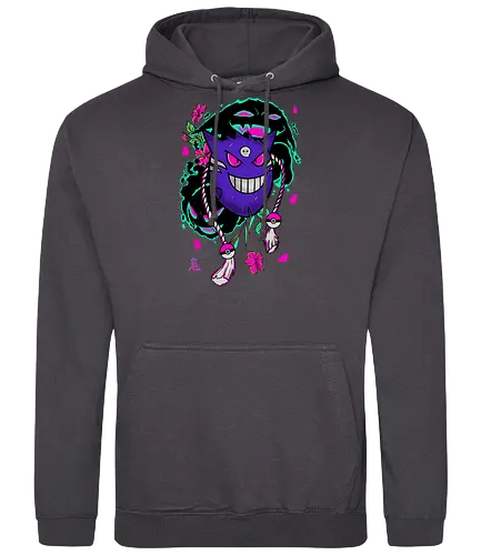 Cursed Mask - ghost, geist, maske, verflucht, Fluch, cursed, pocket, monster - Standard Hoodie