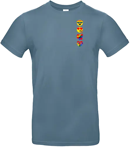 Emoji Pride - pride, emoji, Smiley, regenbogen, Lgbtq - Standard T-Shirt
