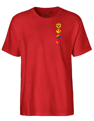 Emoji Pride - pride, emoji, Smiley, regenbogen, Lgbtq - Fairtrade T-Shirt