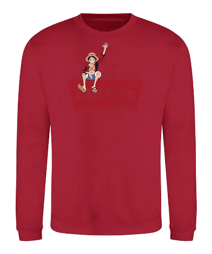 Luffy's - pirate, one, piece, anime, manga - Sweatshirt