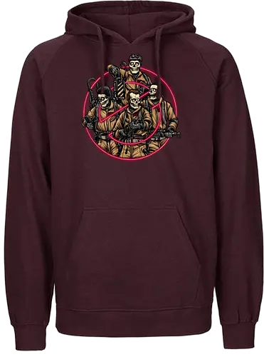 Busted Ghosts - ghost, buster, 80s, retro - Fairtrade Hoodie