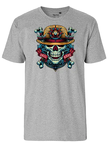 Sail Away - one, piece, pirat, anime, manga - Fairtrade T-Shirt