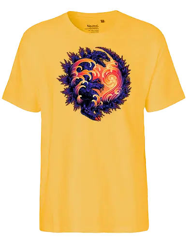 Wave of Destruction - monster, kaiju - Fairtrade T-Shirt