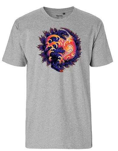 Wave of Destruction - monster, kaiju - Fairtrade T-Shirt