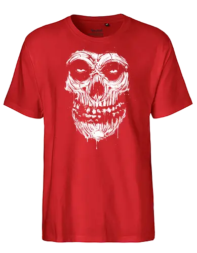 Mark of the Ghost - skull, Grunge, music - Fairtrade T-Shirt