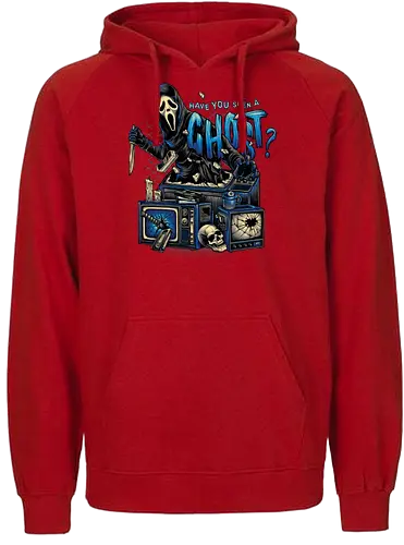 Seen a Ghost? - ghost, geist, maske, horror, horrormovie, scrm - Fairtrade Hoodie