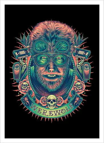 Glowing Werewolf