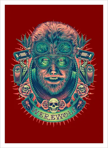 Glowing Werewolf