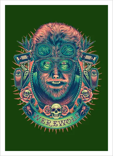 Glowing Werewolf