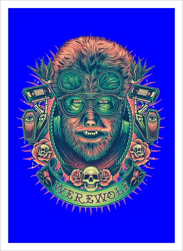 Glowing Werewolf