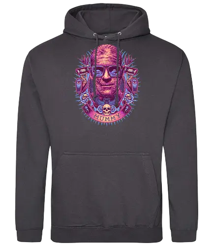 Colorful Mummy - mumie, mummy, hipster, monster - Standard Hoodie