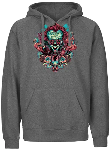 Tropical Clown - clown, it, es, Clown - Fairtrade Hoodie