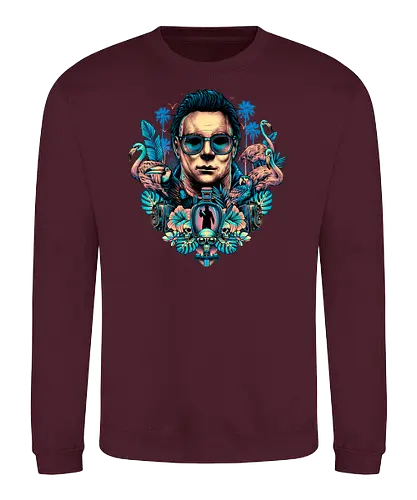 Tropical Slasher - horror, slasher, Michael - Sweatshirt