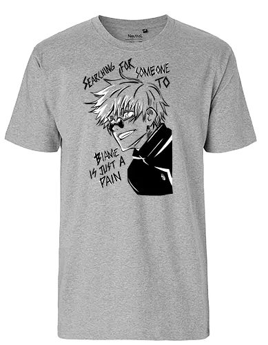 Jujutsu Sorcerer - jujutsu, kaisen, gojo, anime, manga - Fairtrade T-Shirt