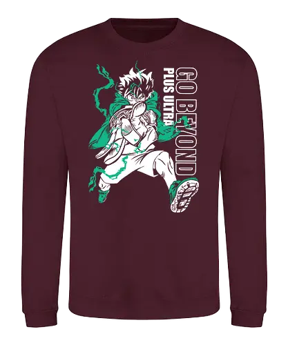 Delaware smash - academia, hero, deku, anime, manga - Sweatshirt