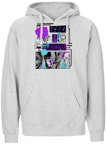 EVIL EYE SORCERER - manga, anime, jujutsu, oni - Fairtrade Hoodie