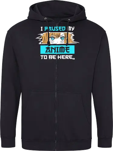 paused my anime for you