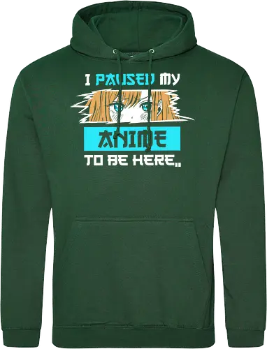 paused my anime for you