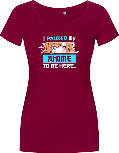 paused my anime for you