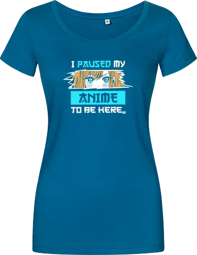 paused my anime for you