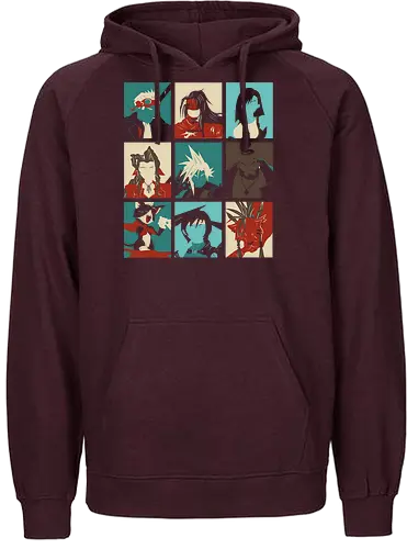 Final Pop - final, fantasy, gaming, ff7, console, classic gaming, ffvii, cloud - Fairtrade Hoodie