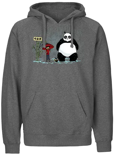 my neighbor ranma - ranma, ranma 1/2, anime, genma, panda, manga, mashup - Fairtrade Hoodie