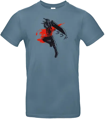 Traditional Soldier - ff7, cloud, final, fantasy, jrpg, rpg, gaming, classic games - Standard T-Shirt