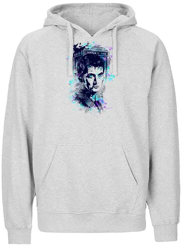 Tenth Doctor - Doctor, Doctor, tardis, 10th doctor, tennant, scifi - Fairtrade Hoodie