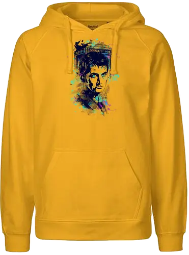 Tenth Doctor - Doctor, Doctor, tardis, 10th doctor, tennant, scifi - Fairtrade Hoodie