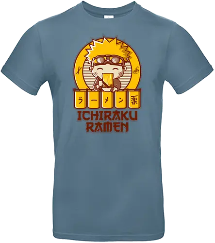 Ichiraku Ramen Cartoon - Ichiraku, ramen, noodlesoup, food, fast food - Standard T-Shirt