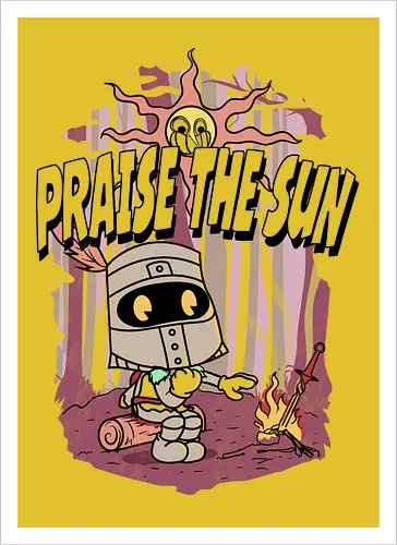 Praise the Sun Cartoon