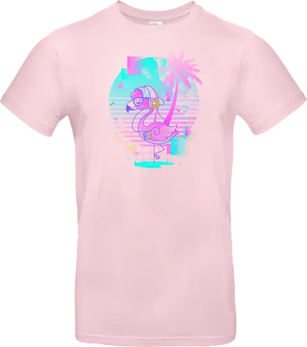 Wavy Flamingo