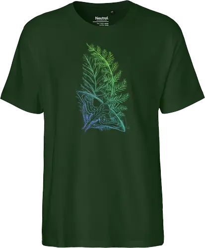 Smoky Moth Tattoo - last, zombie, ellie, tattoo, Atlas moth, moth - Fairtrade T-Shirt