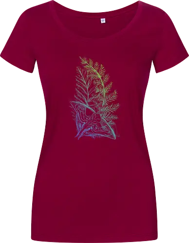 Smoky Moth Tattoo - last, zombie, ellie, tattoo, Atlas moth, moth - Women T-Shirt