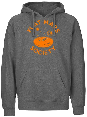 Flat Mars Society - mars, tfes, aluhut, verschwörung, conspiracy, flat rth society - Fairtrade Hoodie