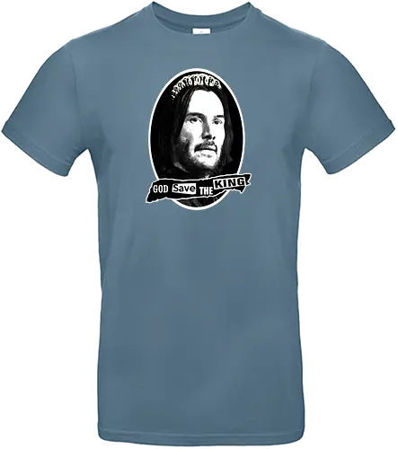 God save the King - god save the queen, queen, reeves, cyberpunk 2077, knu - Standard T-Shirt