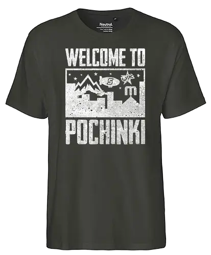 Welcome to Pochinki - pubg, shooter, pochinki, battle royale, mmo - Fairtrade T-Shirt