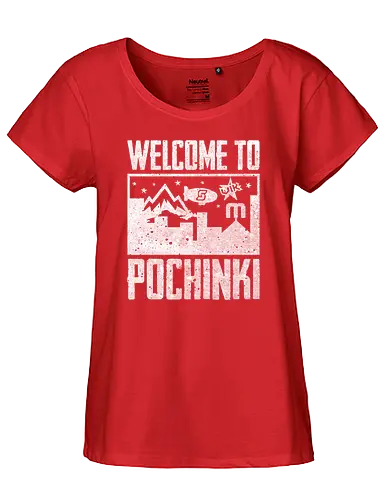 Welcome to Pochinki - pubg, shooter, pochinki, battle royale, mmo - Fairtrade Girl Shirt