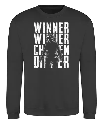 winner winner-2 - pubg, shooter, pochinki, battle royale, mmo, winner winner, chicken dinner - Sweatshirt